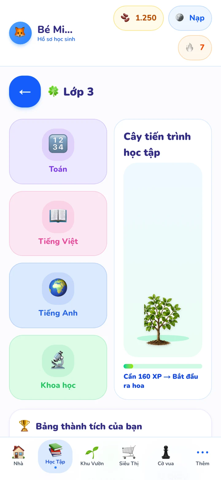 Chọn môn